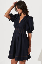 Navy Blue Hazel Dress